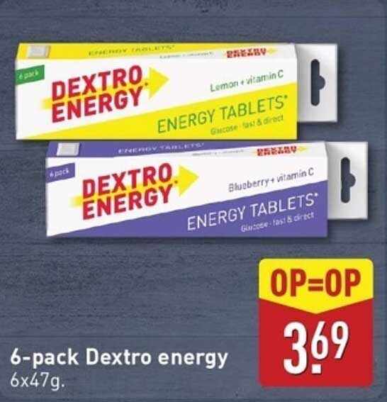 6-pack Dextro energy