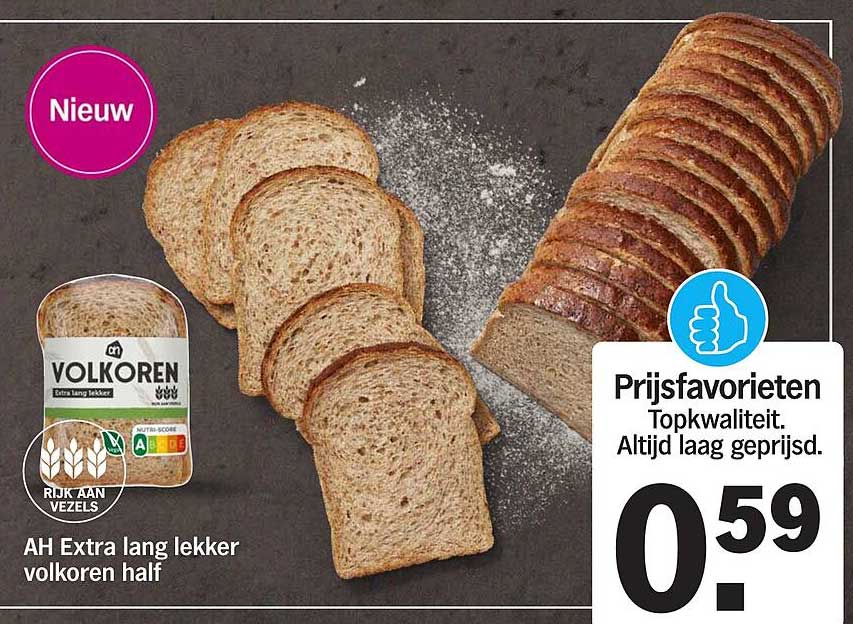 AH Extra lang lekker volkorencorne half