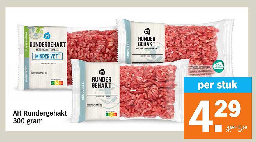 AH Rundgehakt 300 gram