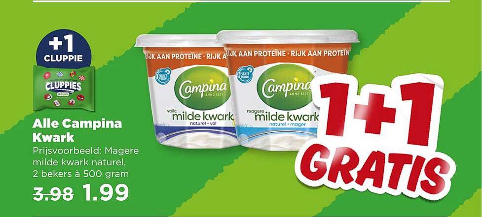 Alle Campina Kwark