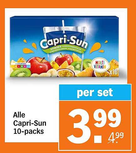 Alle Capri-Sun 10-packs