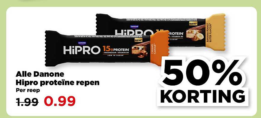 Alle Danone Hipro proteïne repen