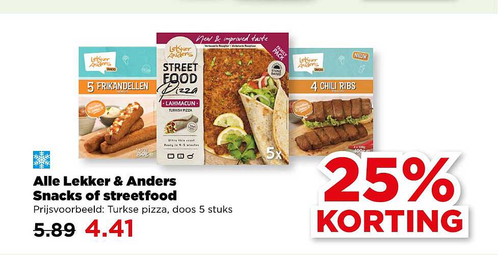 Alle Lekker & Anders Snacks of streetfood