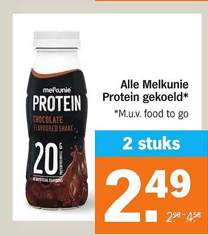 Alle Melkunie Protein gekoeld*
