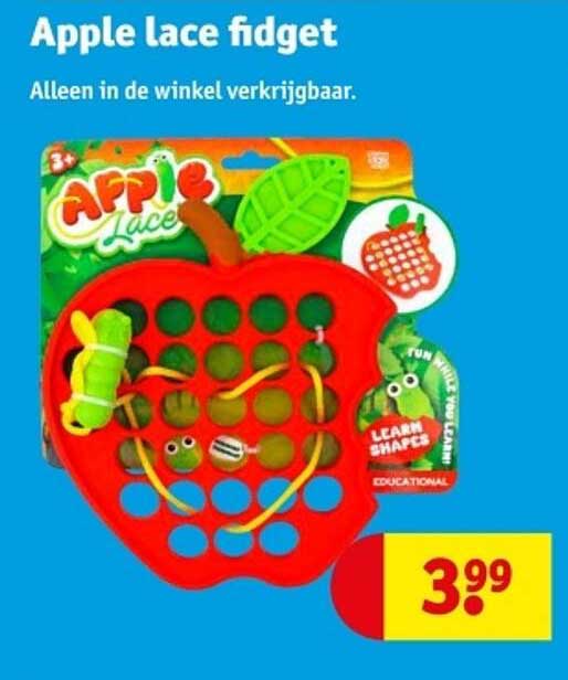 Apple lace fidget