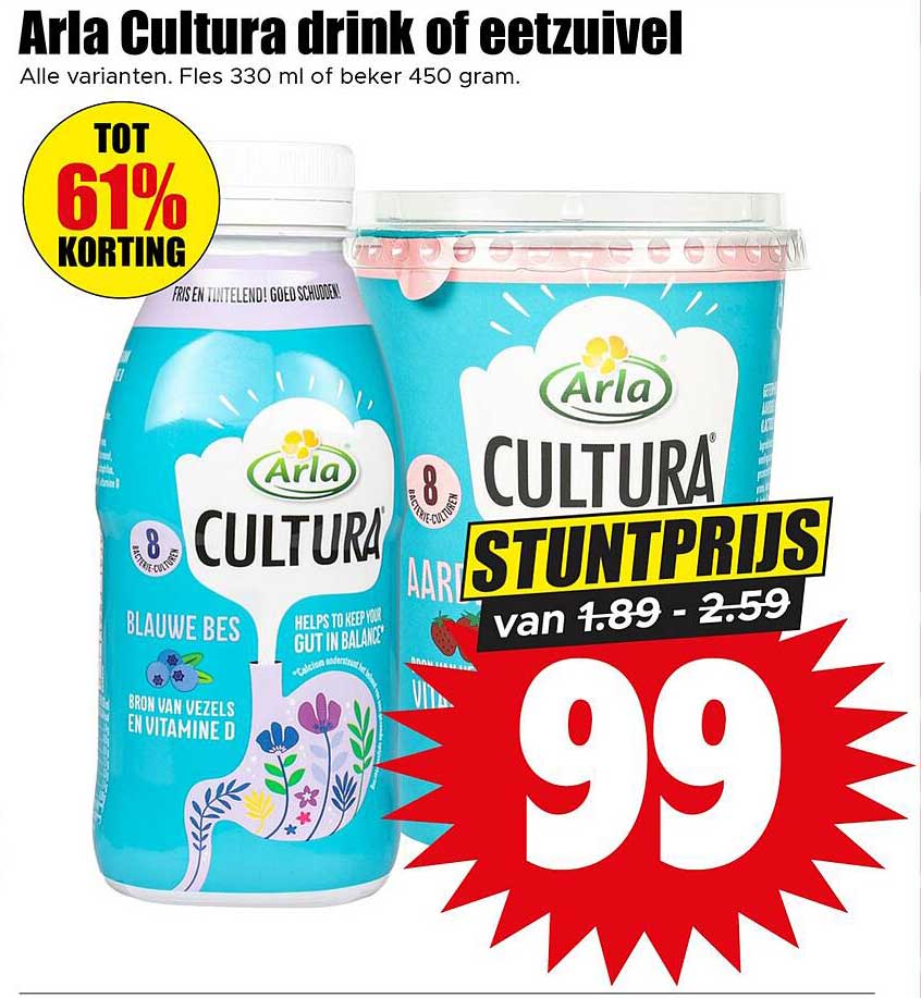 Arla Cultura drink of eetzuivel