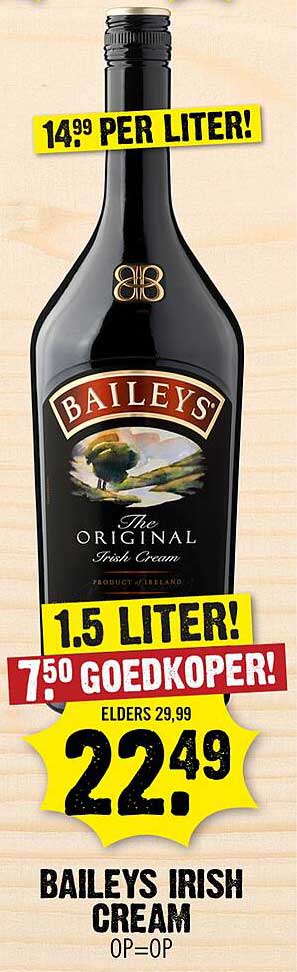 BAILEYS IRISH CREAM