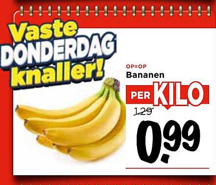 Banenen per KILO