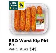 BBQ Worst Kip Piri Piri