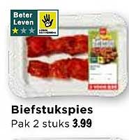 Biefstukspies Pak 2 stuks 3.99