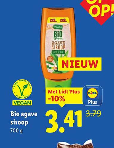 Bio agave siroop 700 g