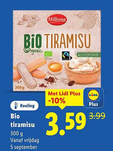 Bio tiramisu
