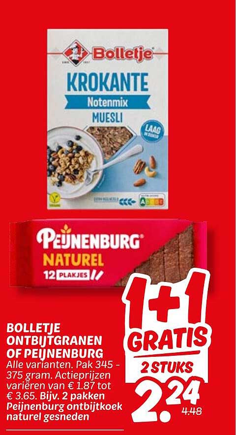 Bolletje Ontbijtgranen of Peijnenburg