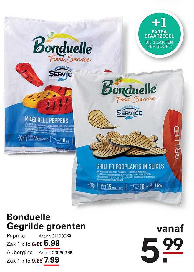 Bonduelle Gegrilde groenten