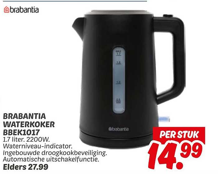BRABANTIA WATERKOKER BBEK1017
