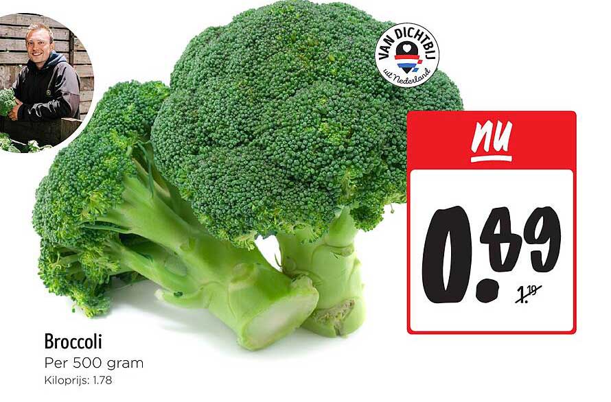 Broccoli per 500 gram