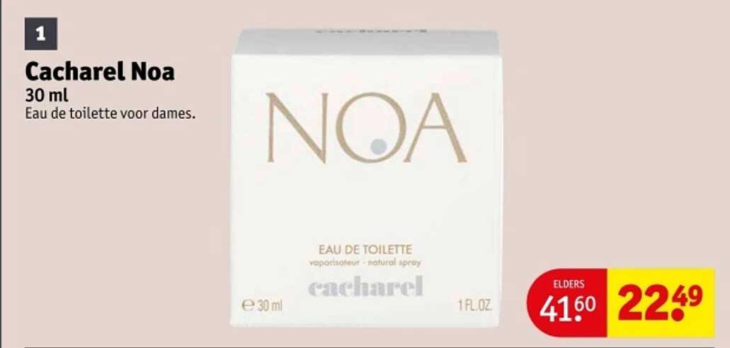 Cacharel Noa 30 ml Eau de toilette voor dames.