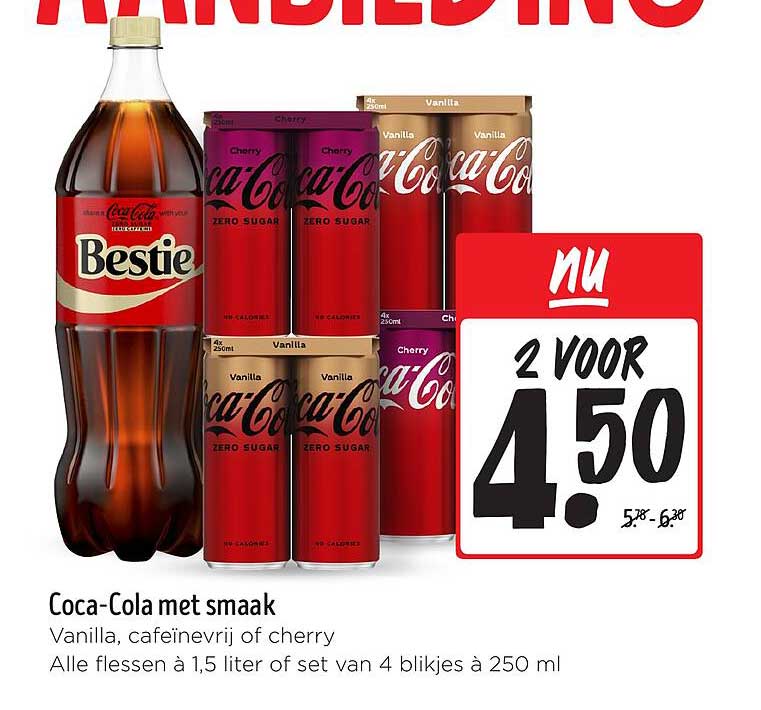 Coca-Cola met smaak