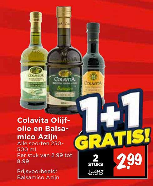 Colavita Olijfolie en Balsamico Azijn
