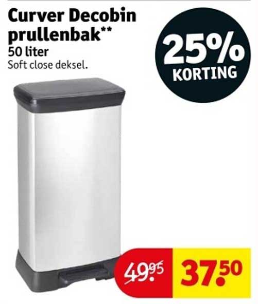 Curver Decobin prullenbak**