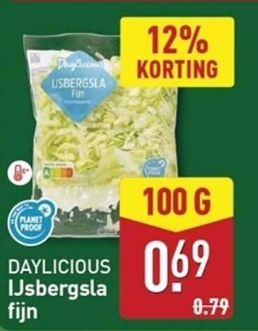 DAYLICIOUS IJsbergsla fijn