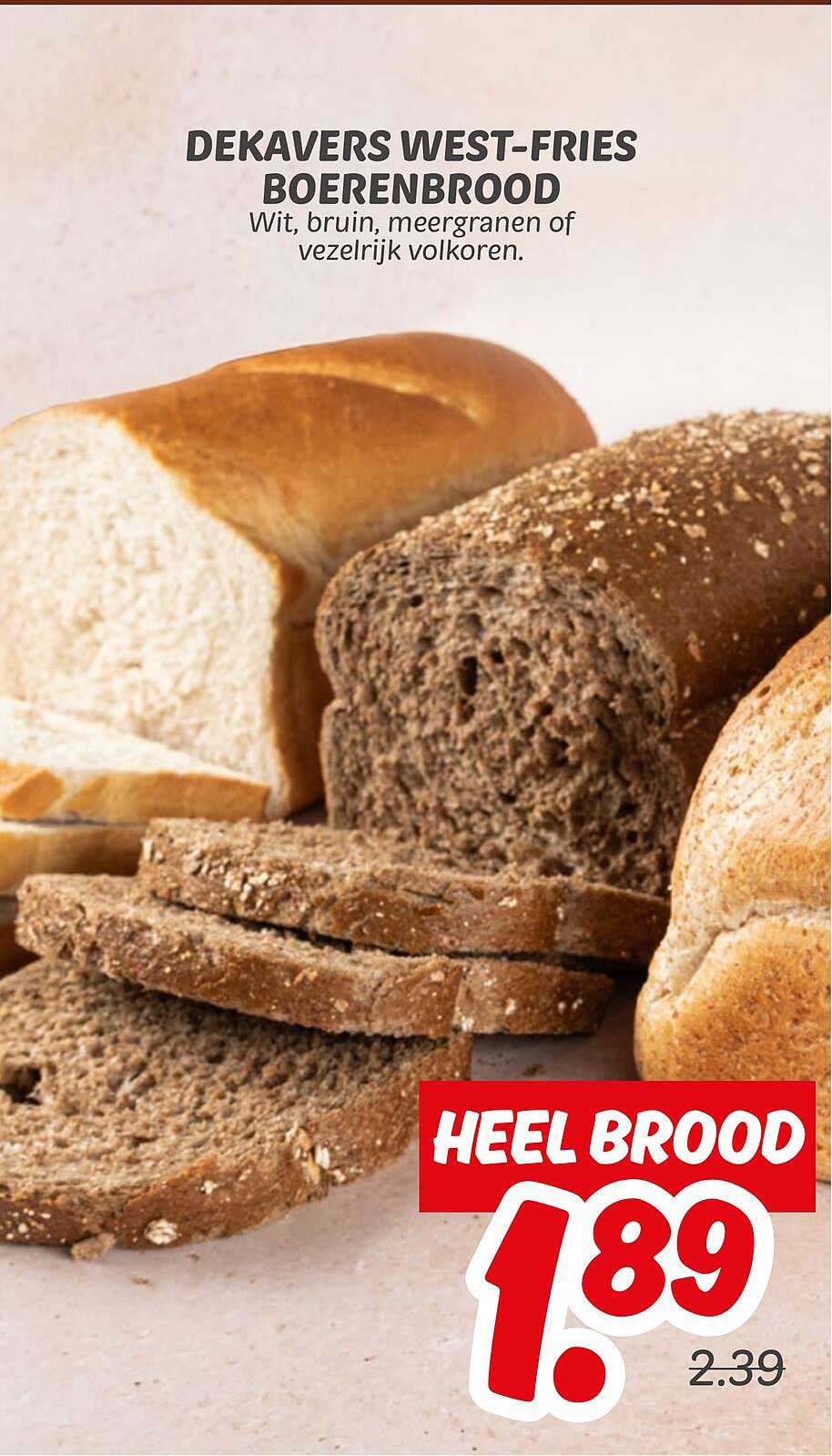 DEKAVERS WEST-FRIES BOERENBROOD