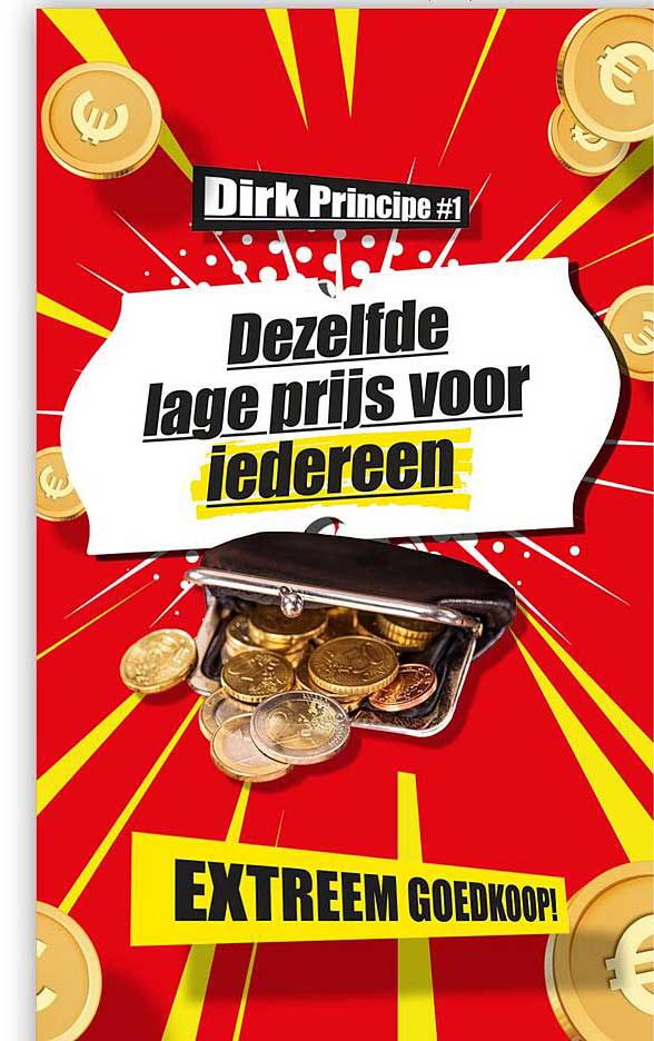 Dezelfde lage prijs voor iedereen