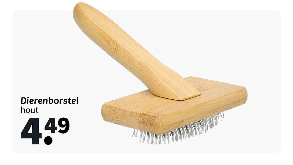 Dierenborstel hout