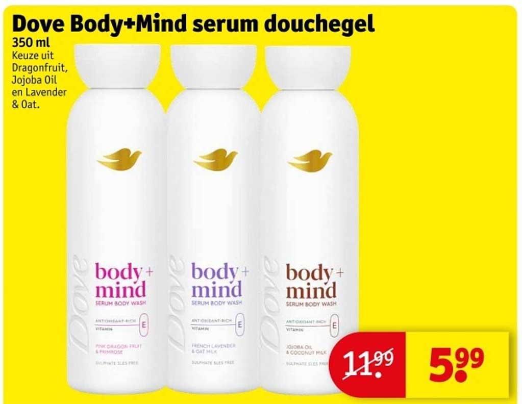 Dove Body+Mind serum douchegel