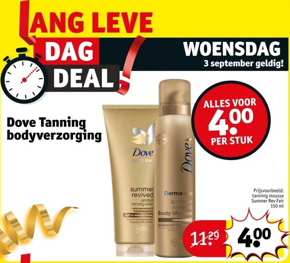 Dove Tanning bodyverzorging