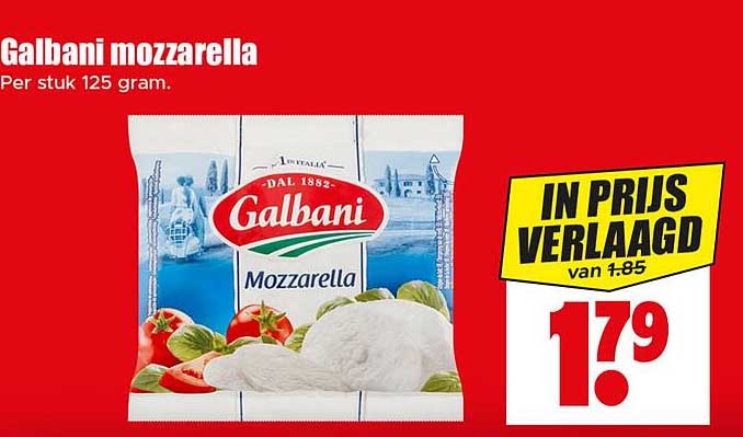 Galbani mozzarella