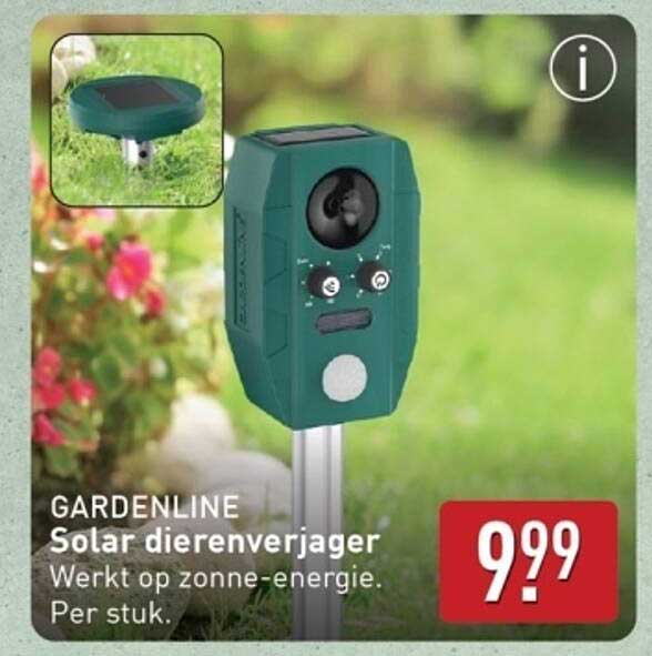 GARDENLINE Solar dierenverjager