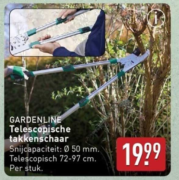 GARDENLINE Telescopische takkenschaars