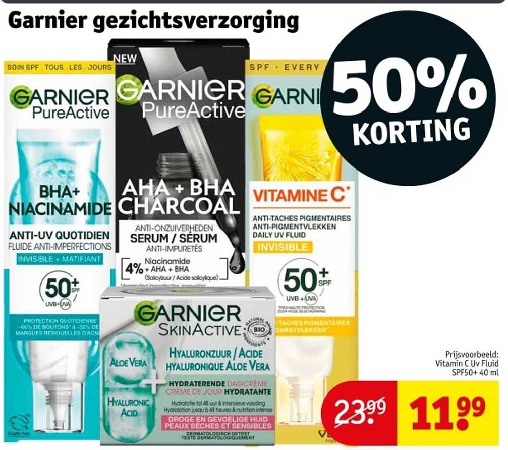 Garnier gezichtsverzorging