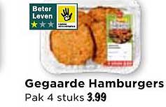 Gegaarde Hamburgers