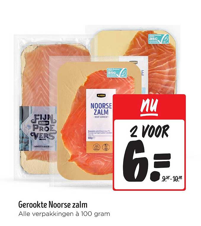 Gerookte Noorse zalm