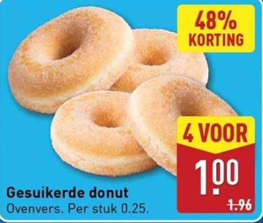 Gesuikerde donut
