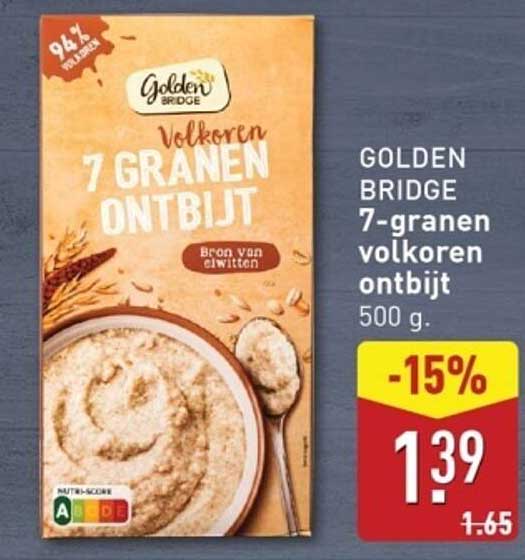 GOLDEN BRIDGE 7-granen volkoren ontbijt