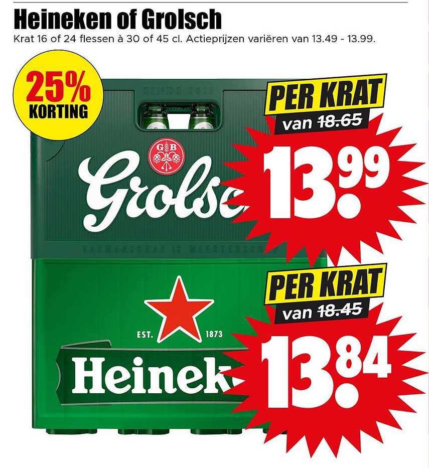 Heineken of Grolsch