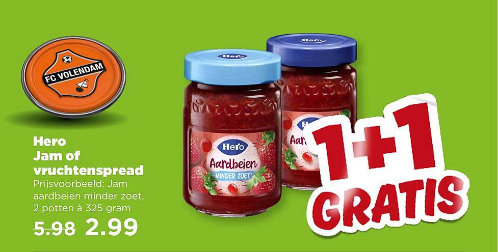 Hero Jam of vruchtenspread
