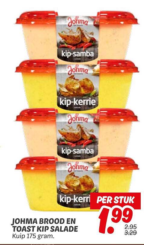Johma Brood en Toast Kip Salade