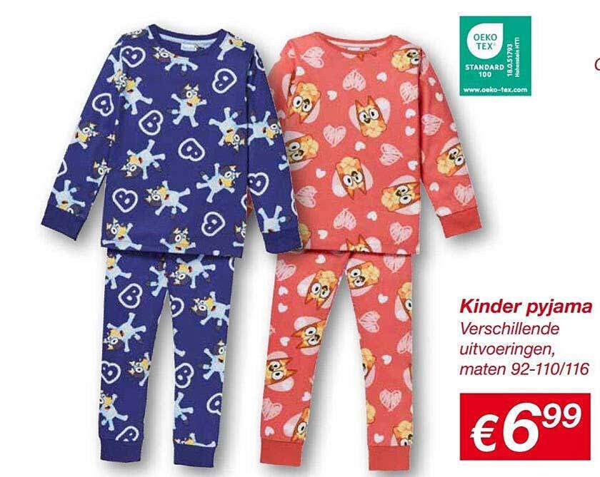 Kinder pyjama