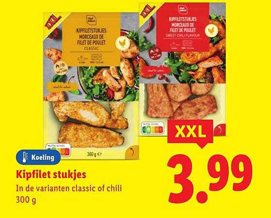 Kipfilet stukjes