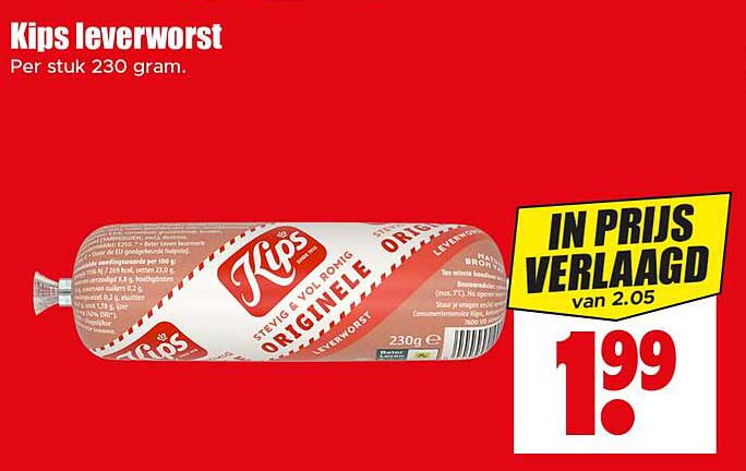 Kips leverworst