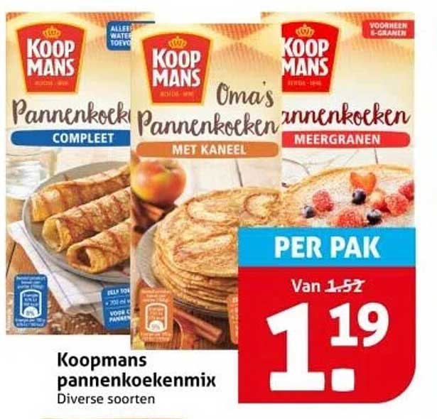 Koopmans pannenkoekenmix