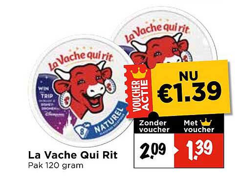 La Vache Qui Rit Pak 120 gram