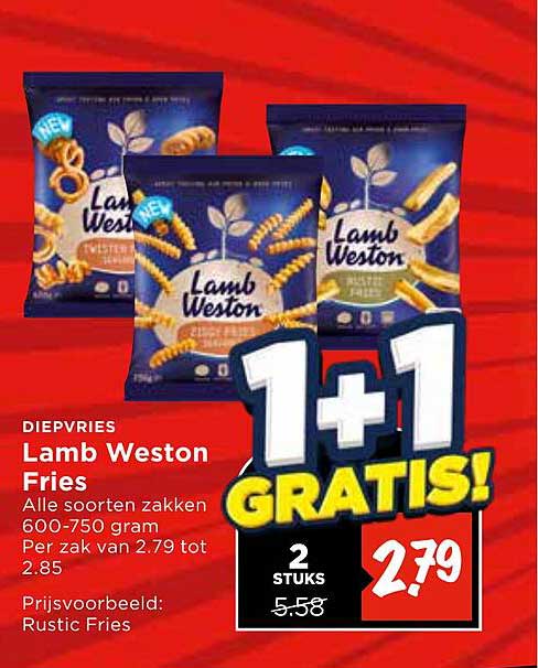 Lamb Weston Fries