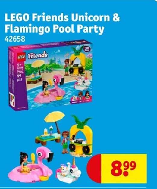 LEGO Friends Unicorn & Flamingo Pool Party
