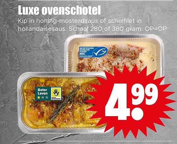 Luxe ovenschotel