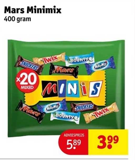 Mars Minimix 400 gram
